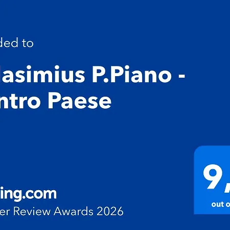 P.piano - Centro Paese Сasa de vacaciones *